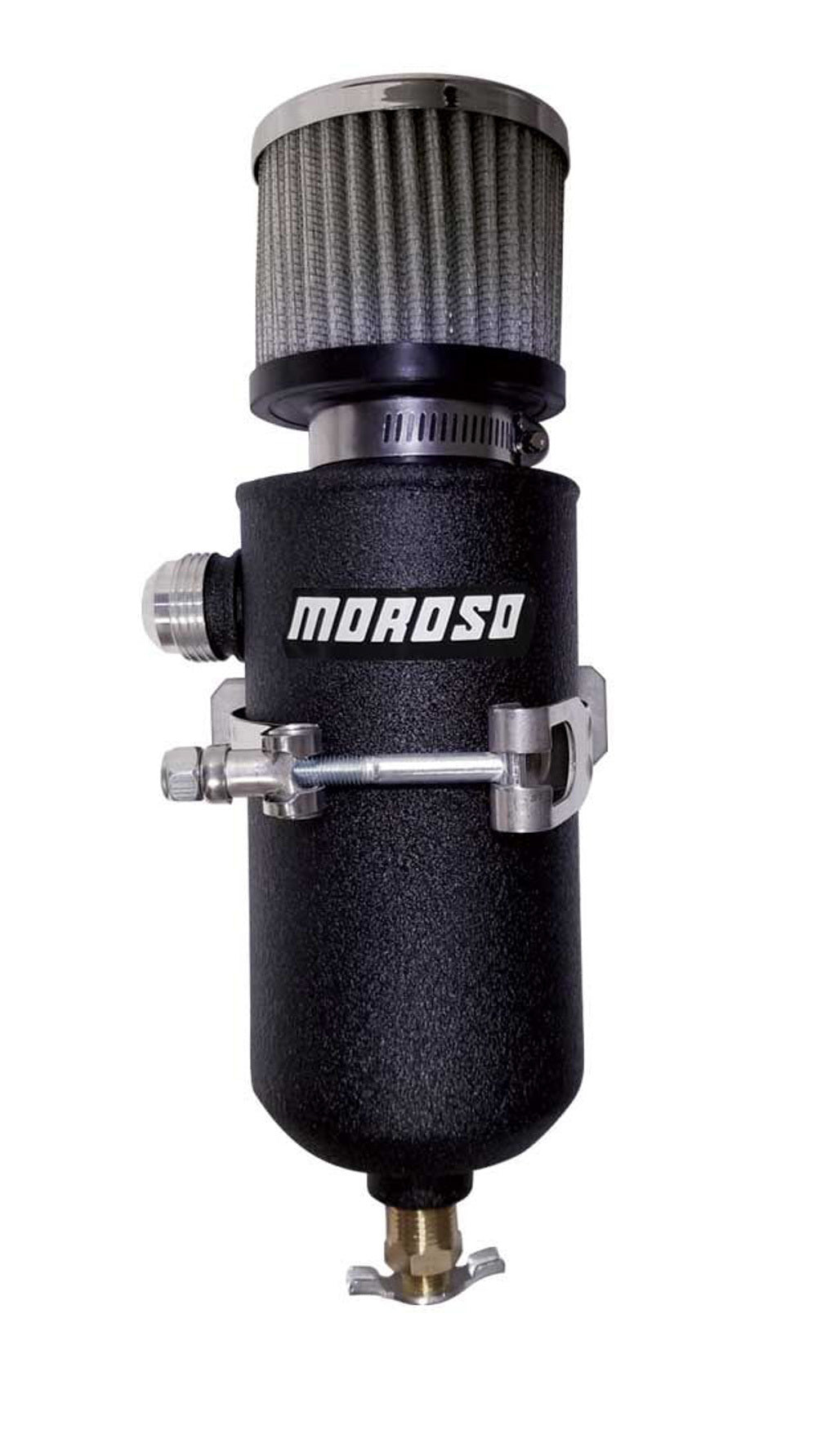 Moroso Remote Breather Tank - w/12an Fitting MPN MOR85751