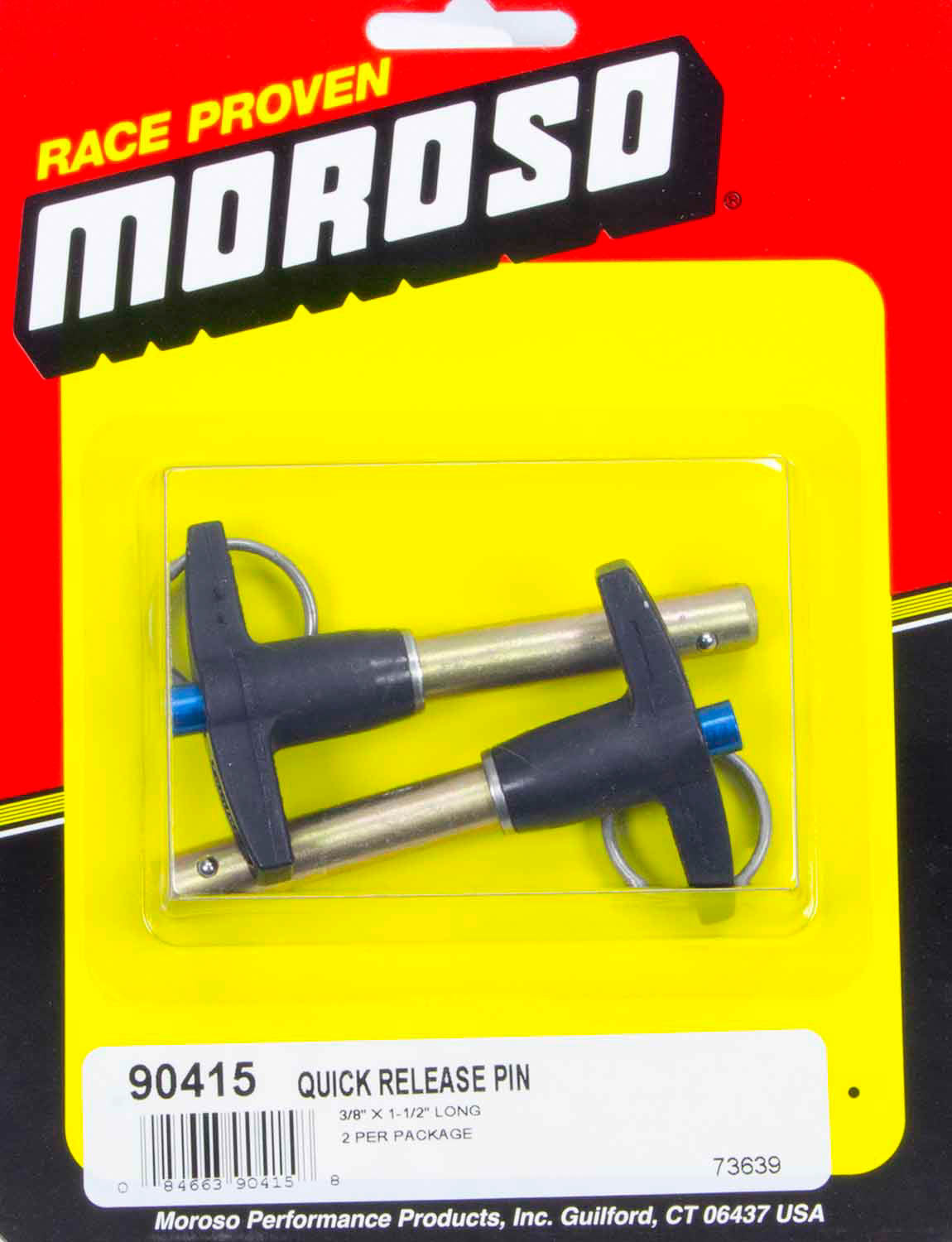 Moroso Quick Release Pins (2) 3/8 x 1-1/2 MPN MOR90415