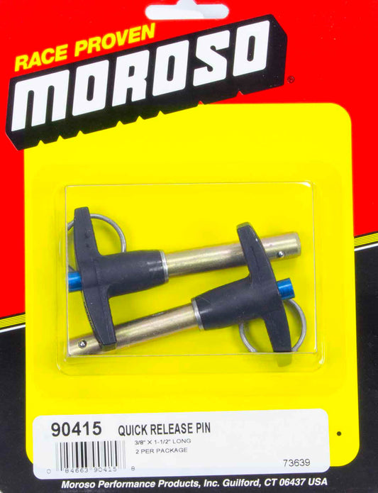 Moroso Quick Release Pins (2) 3/8 x 1-1/2 MPN MOR90415