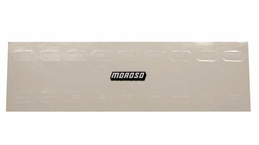 Moroso  Switch Panel Label   MOR97542