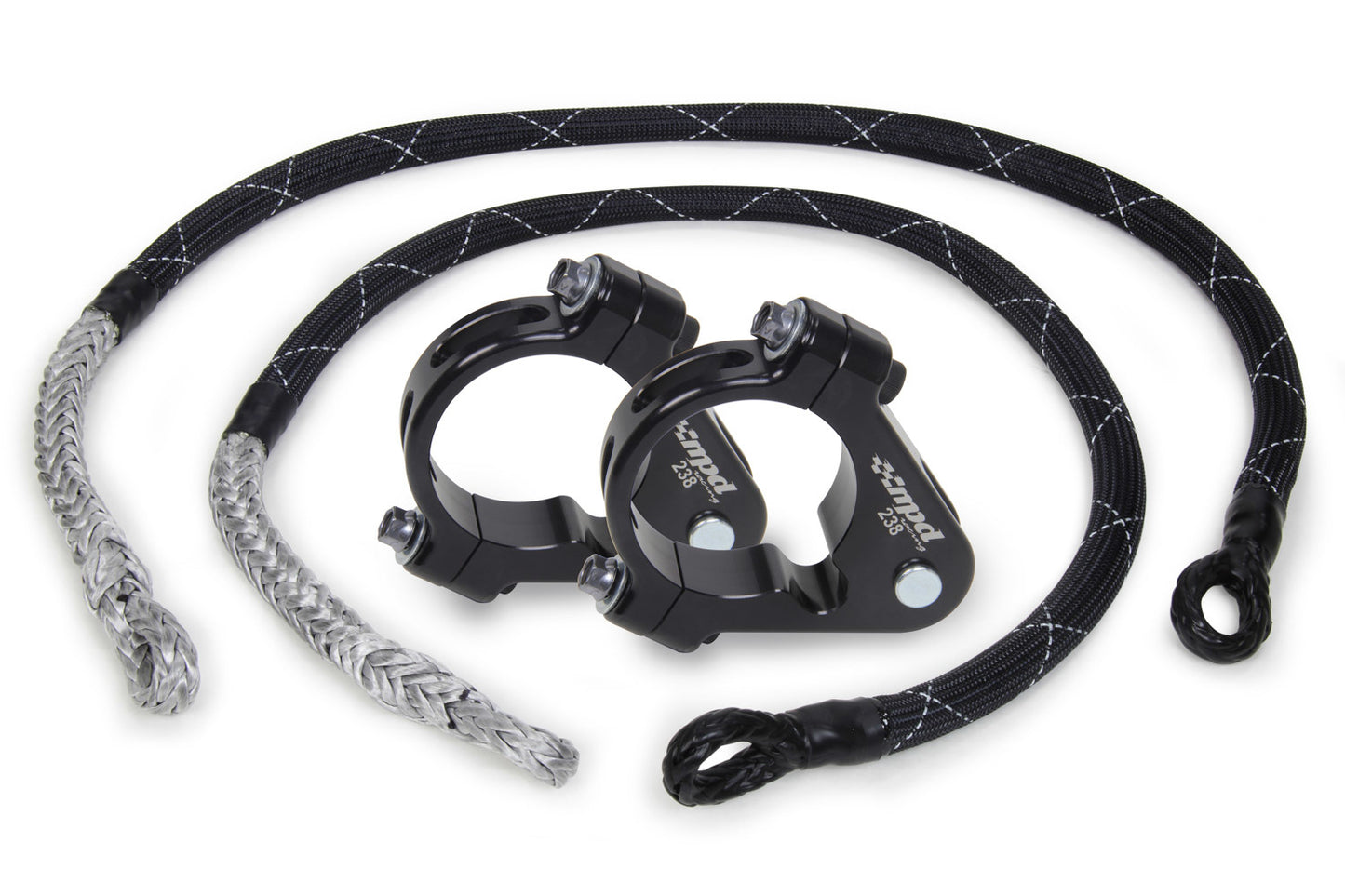 Mpd Racing Axle Tether Pair With 2.38in Clamps MPN MPD10501