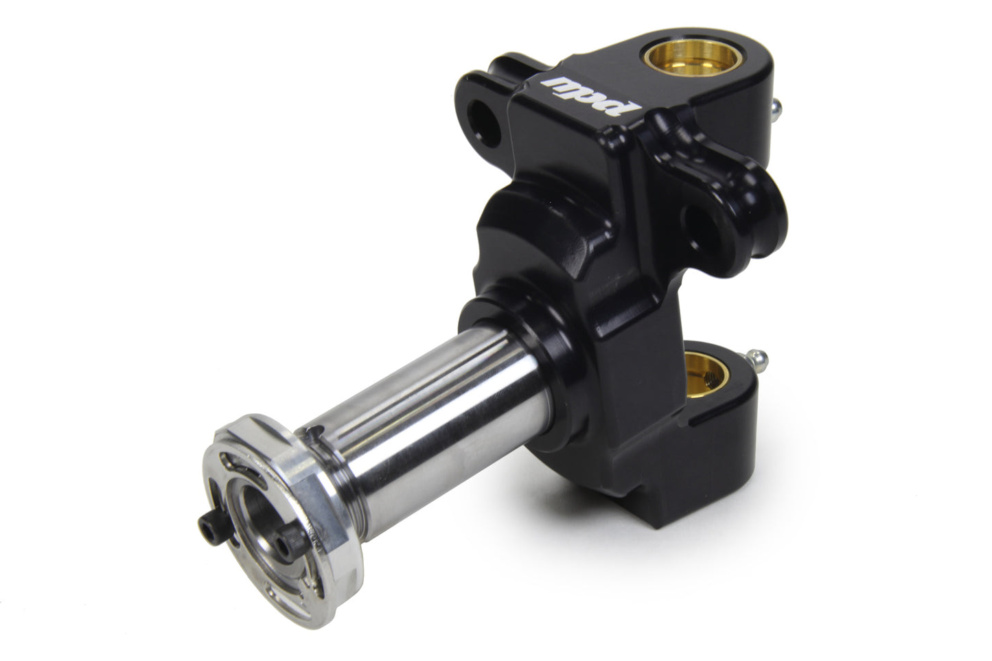 Mpd Racing  Midget Billet Spindle RH 2 Ear Steel Shaft Black  MPD28404