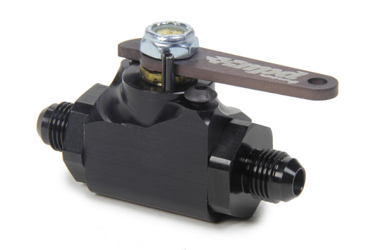 Mpd Racing  Fuel Shut Off Valve Billet 6 AN To 6 AN Blk  MPD76504