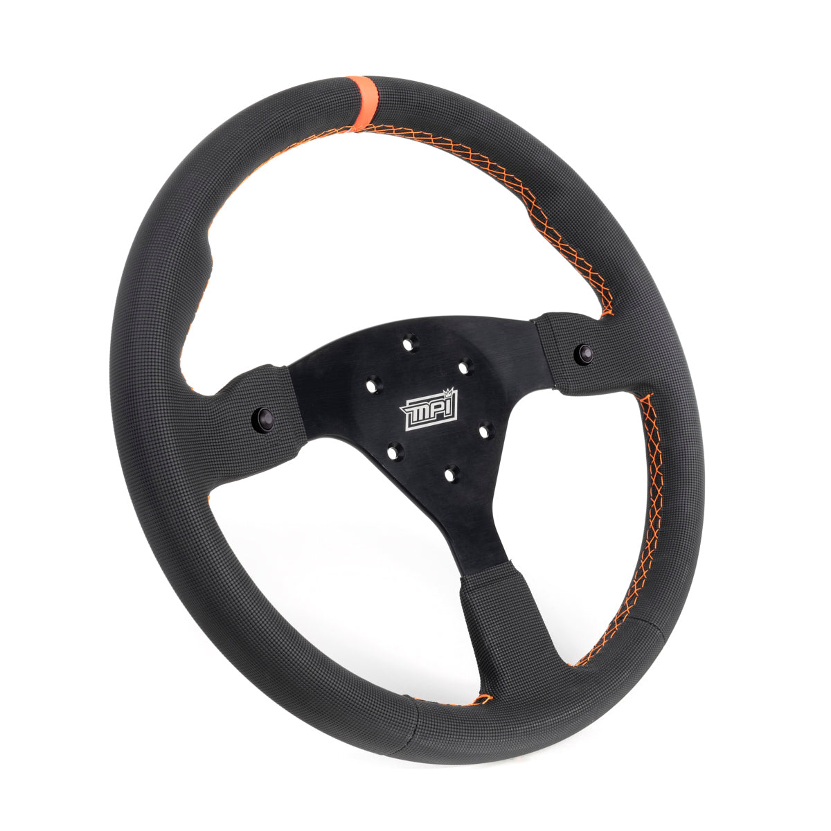 Mpi Usa  Off Road Steering Wheel 14in Flat Suede  MPIMPI-F-14-2B-PX