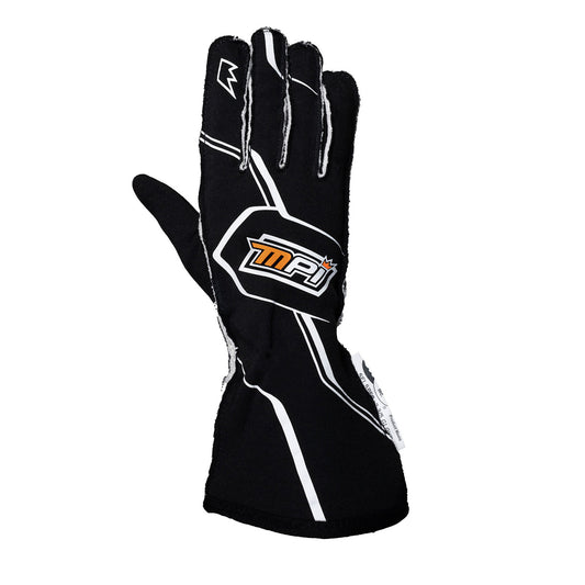 Mpi Usa MPI Racing Gloves SFI 3.3/5 Black Large MPN MPIMPI-GL-B-L
