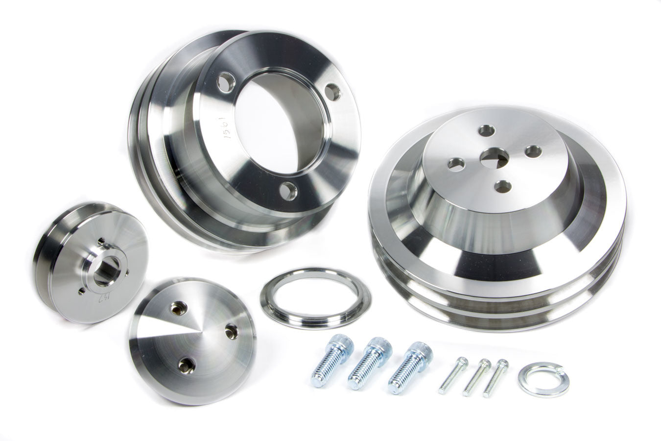March Performance V-Belt Pulley Kit Ford 289 MPN MPP1560 For Ford 1965-77