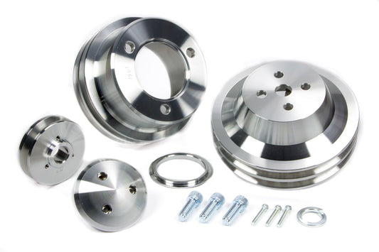 March Performance V-Belt Pulley Kit Ford 289 MPN MPP1560 For Ford 1965-77