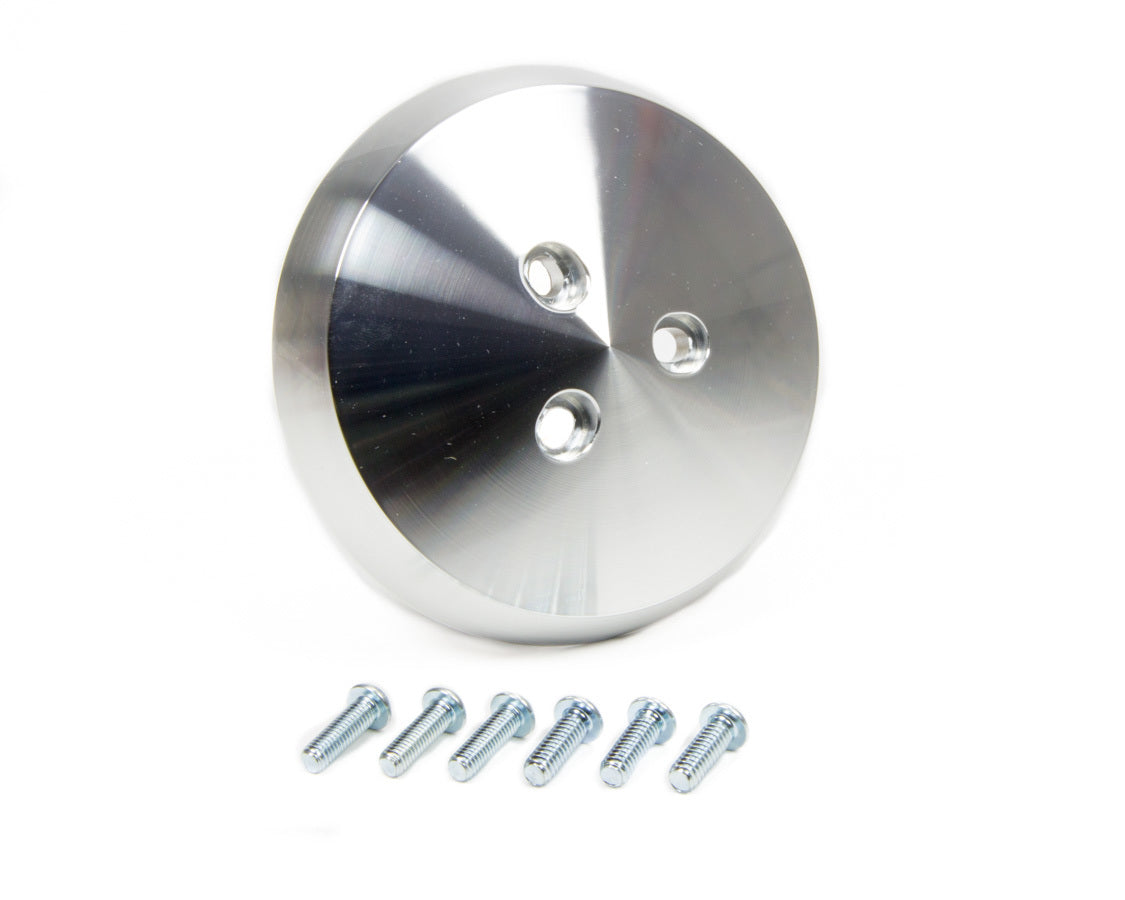 March Performance A/C Compressor Clutch Cover Clear Powder coat MPN MPP394