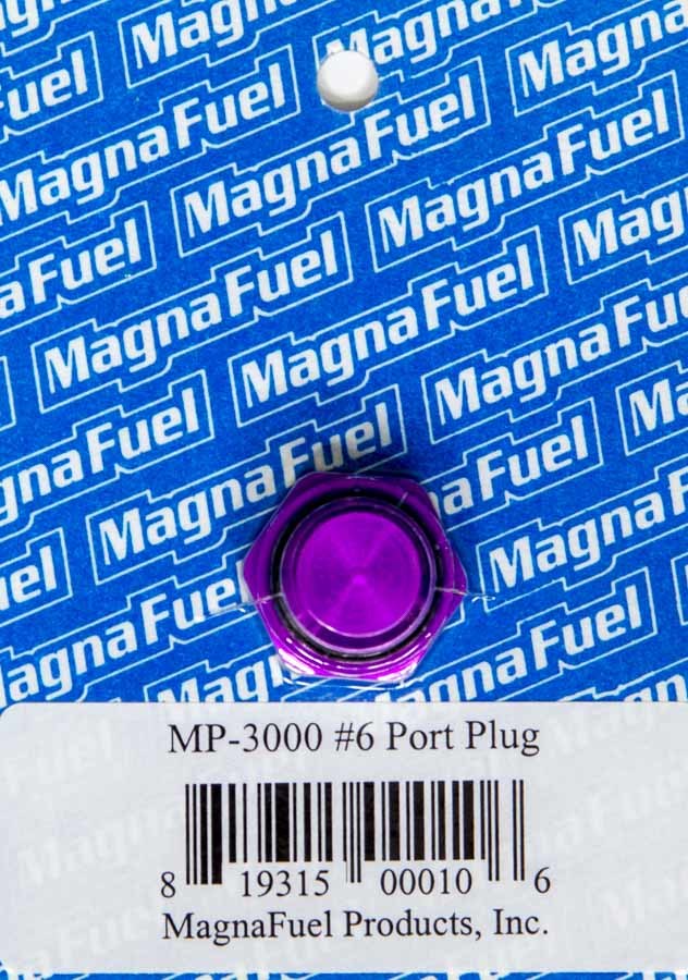 Magnafuel/Magnaflow Fuel Systems  #6 O-Ring Port Plug   MRFMP-3000