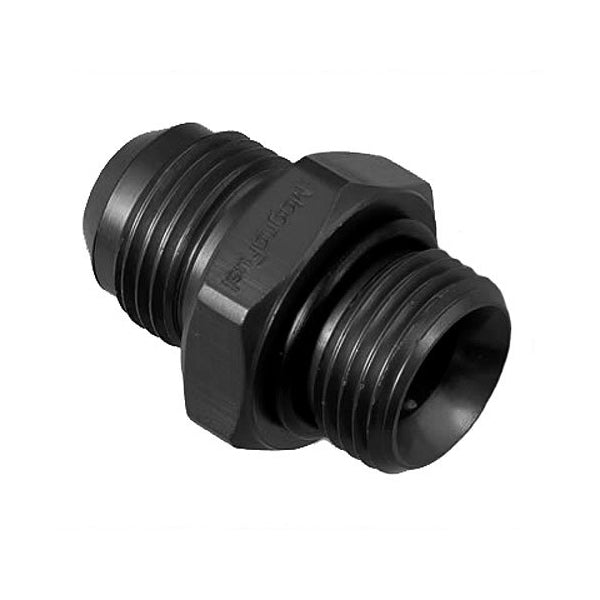 Magnafuel/Magnaflow Fuel Systems  #6an to #6an Male Port Fitting Black  MRFMP-3012-BLK