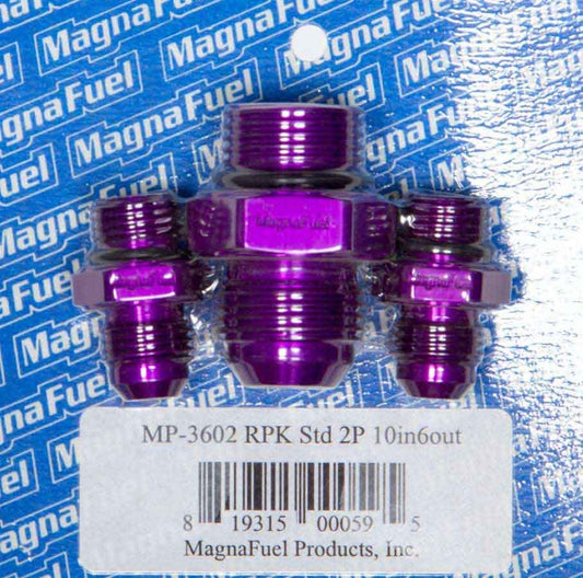 Magnafuel/Magnaflow Fuel Systems Regulator Plumbing Kit MPN MRFMP-3602
