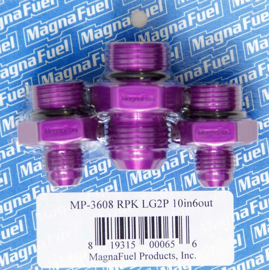 Magnafuel/Magnaflow Fuel Systems Regulator Plumbing Kit MPN MRFMP-3608
