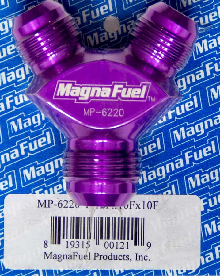 Magnafuel/Magnaflow Fuel Systems Y-Fitting - 1 #12an & 2 #10an MPN MRFMP-6220