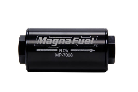 Magnafuel/Magnaflow Fuel Systems  -10an Fuel Filter - 25 Micron Black  MRFMP-7008-BLK