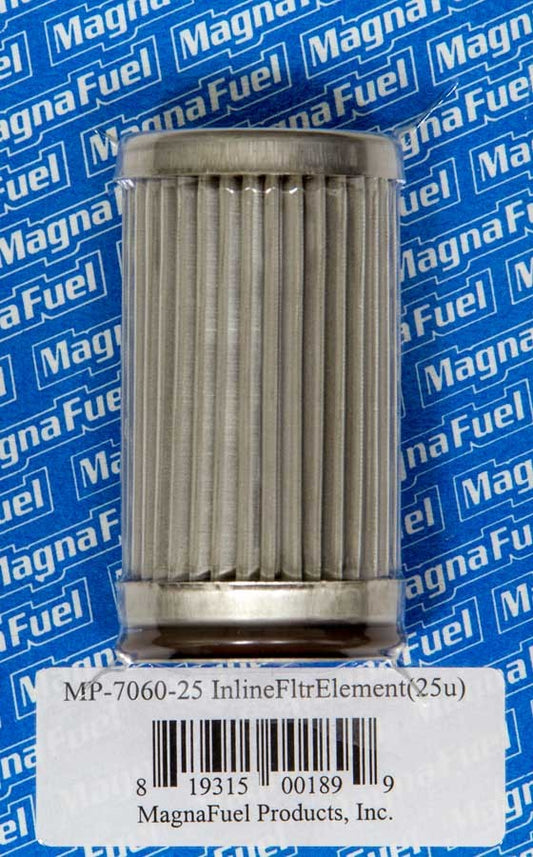 Magnafuel/Magnaflow Fuel Systems  In-Line Filter Elment 25 Micron  MRFMP-7060-25