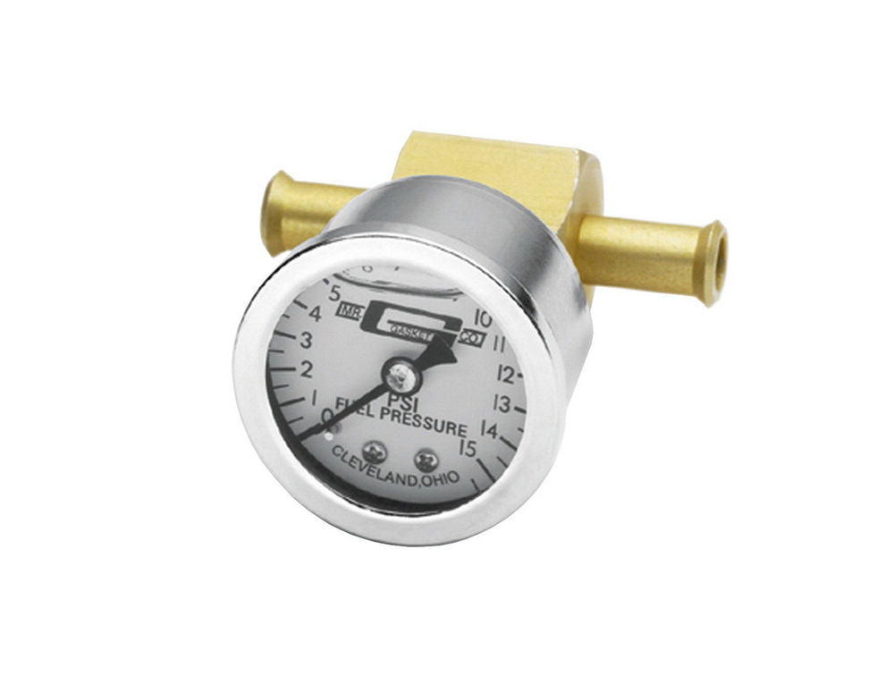 Mr. Gasket  Liquid Filled Pressure Gauge w/3/8in Adapter  MRG1564