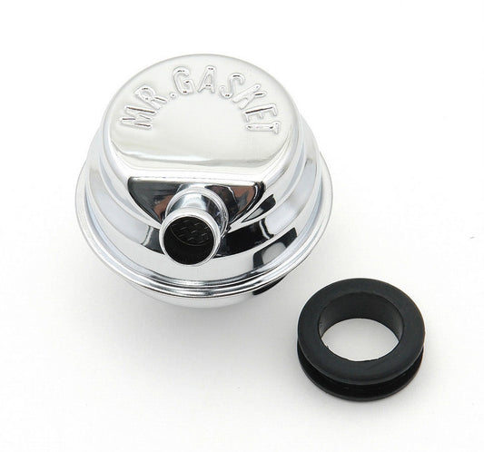 Mr. Gasket  Chrome Breather W/Tube   MRG2059