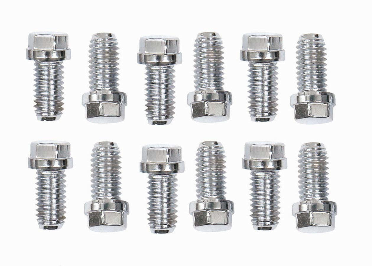 Mr. Gasket 304 S/S Header Bolt Kit Hex Head 3/8-16x3/4 MPN MRG2210G For GM, AMC, Mopar B / RB-Series