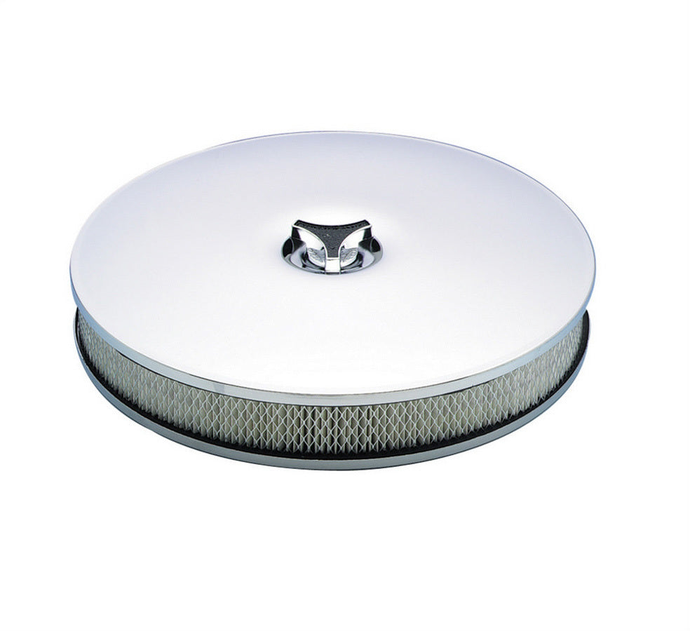 Mr. Gasket  14in Chrome Air Cleaner   MRG4338