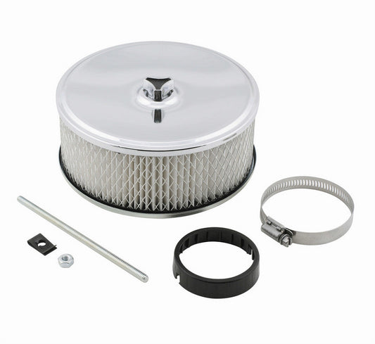 Mr. Gasket  6.5in Chrome Air Cleaner   MRG4350