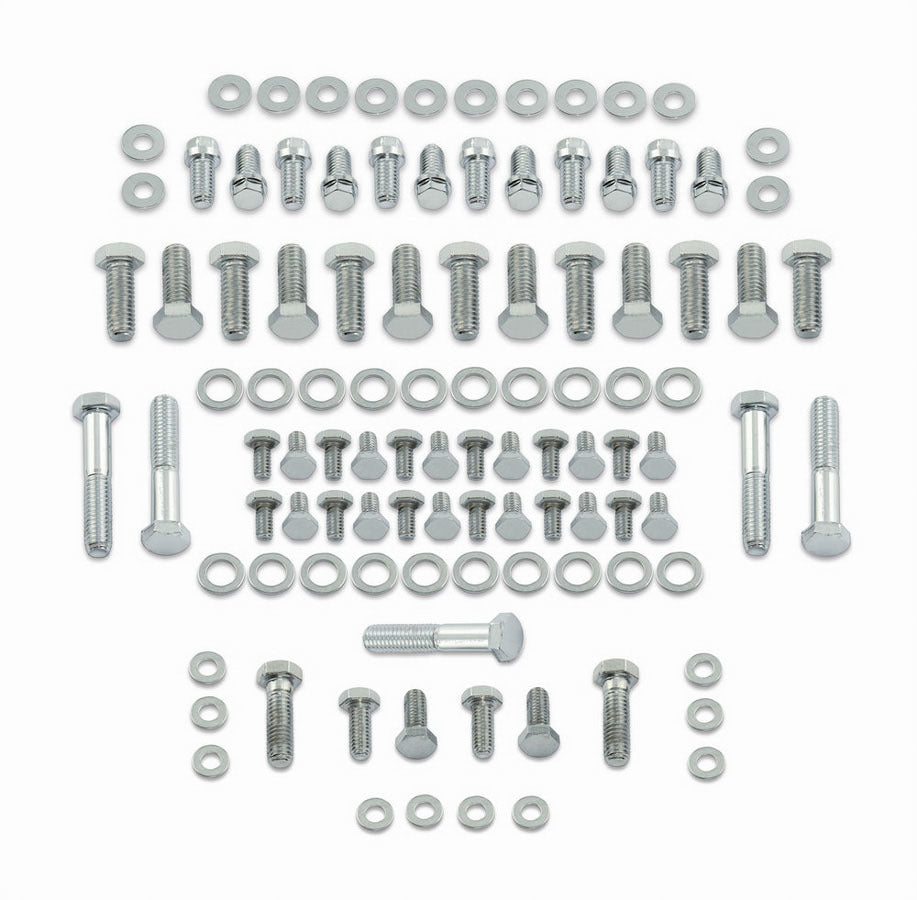 Mr. Gasket Deluxe Chrome Hardware K MPN MRG5001 For Chevy