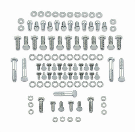 Mr. Gasket Deluxe Chrome Hardware K MPN MRG5001 For Chevy