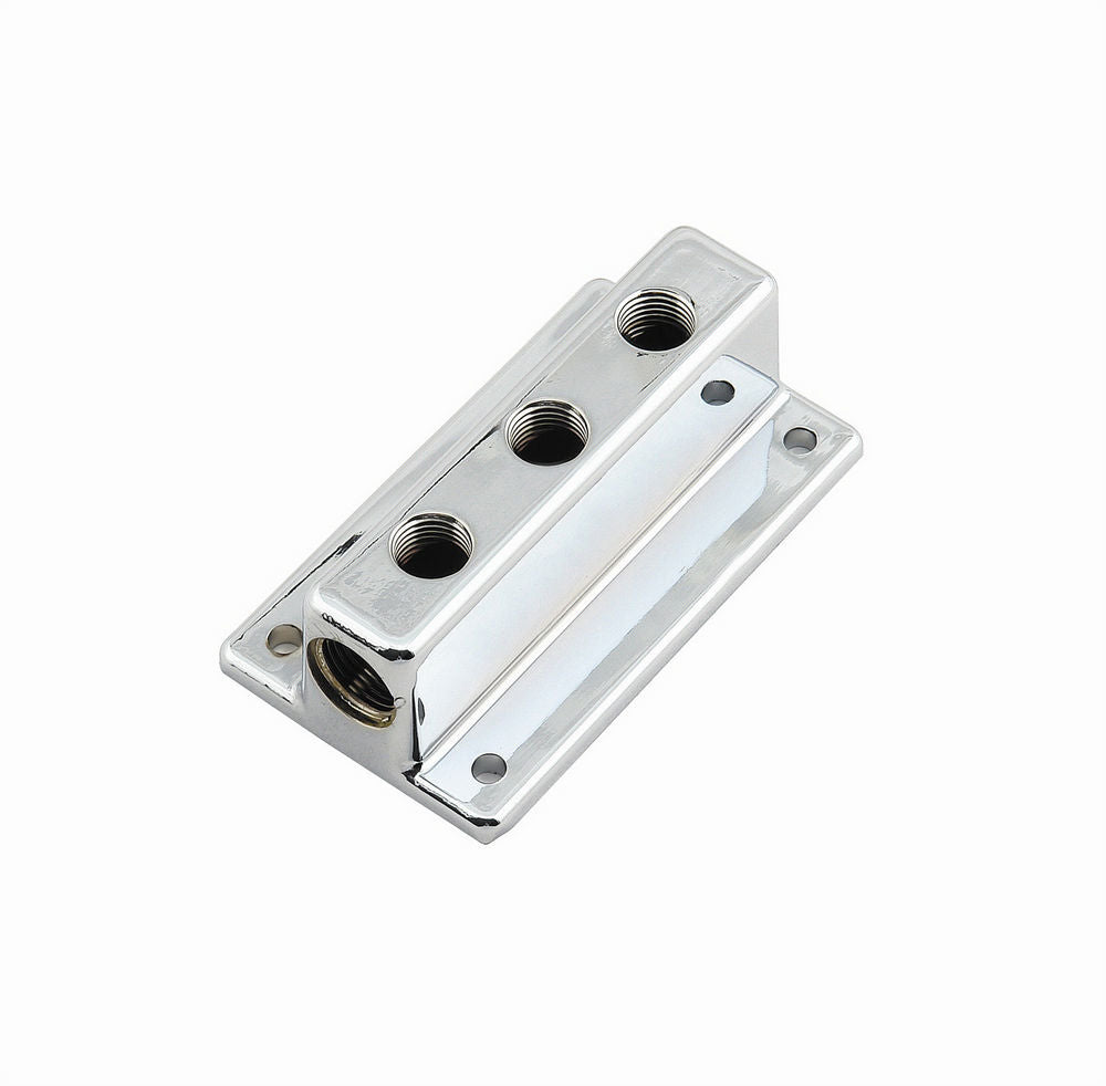 Mr. Gasket  3-Hole Fuel Log Block   MRG6151