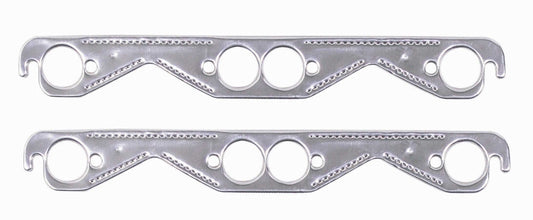 Mr. Gasket Alum SBC Exhaust Gasket Round Port MPN MRG7402G For Chevy