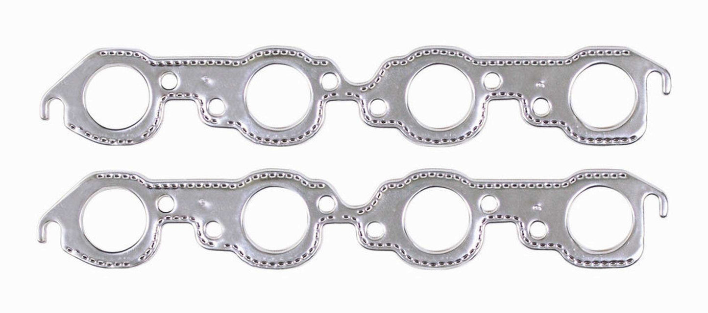 Mr. Gasket Alum BBC Exhaust Gasket Round Port MPN MRG7407G For Chevy