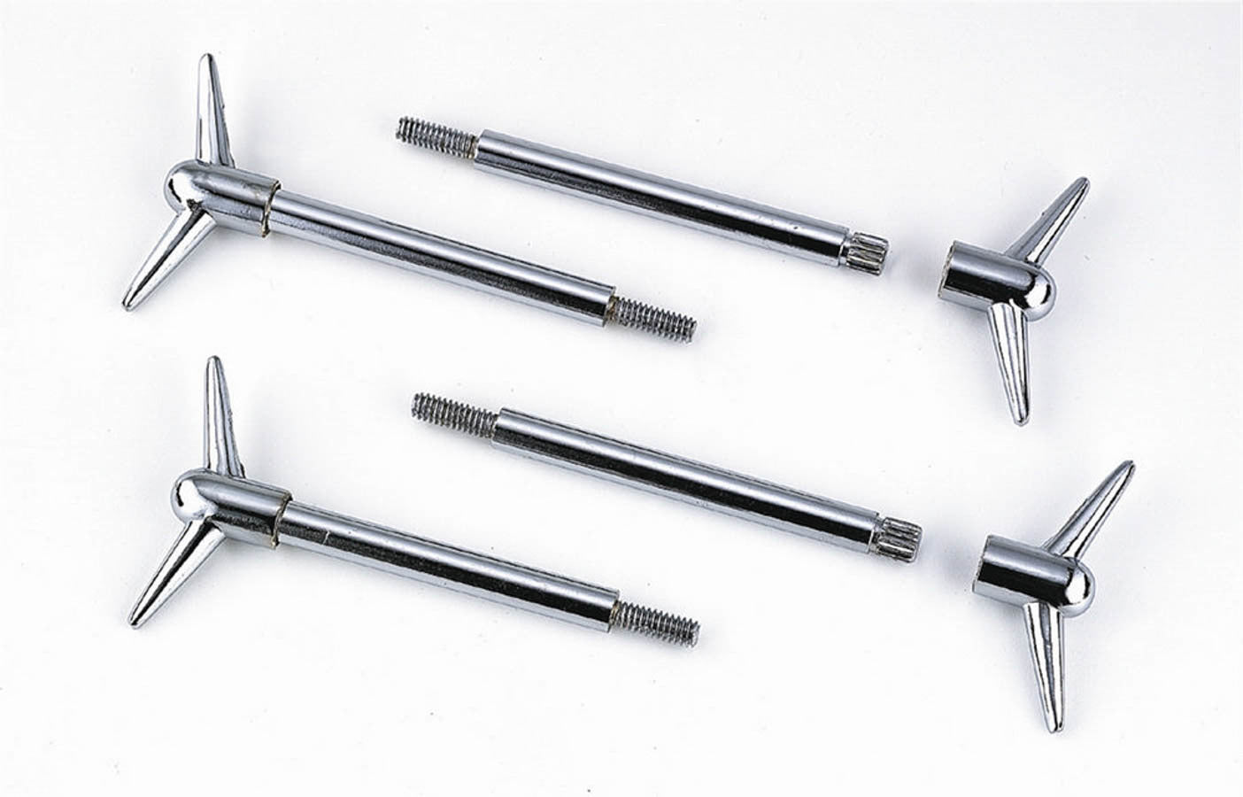 Mr. Gasket  Chrome Y Wing Bolts   MRG9824