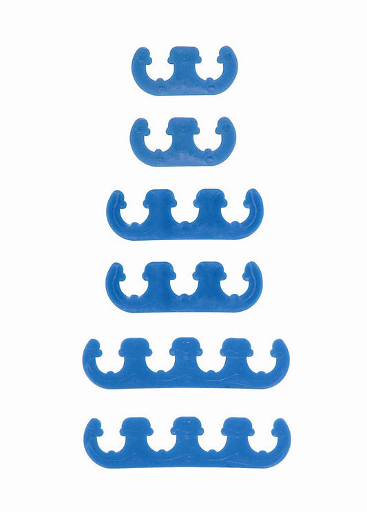 Mr. Gasket  Wire Separator Blue Plastic  MRG9877