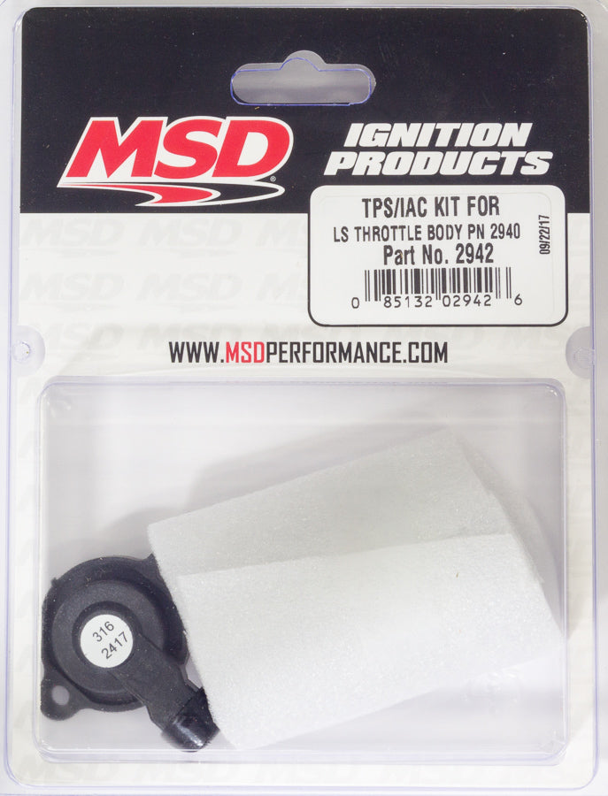 Msd Ignition  TPS/IAC Kit for LS Throttle Body PN 2940  MSD2942