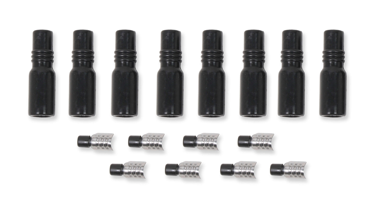 Msd Ignition  LT1 Straight Boots & Terminal Kit  8-Pack  MSD33028