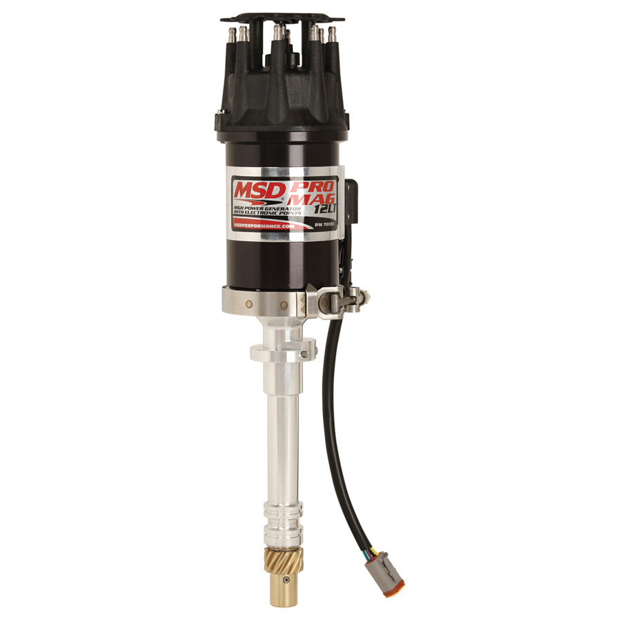 Msd Ignition Generator 12amp Pro Mag LT - Black MPN MSD79083 For Chevy Pickup