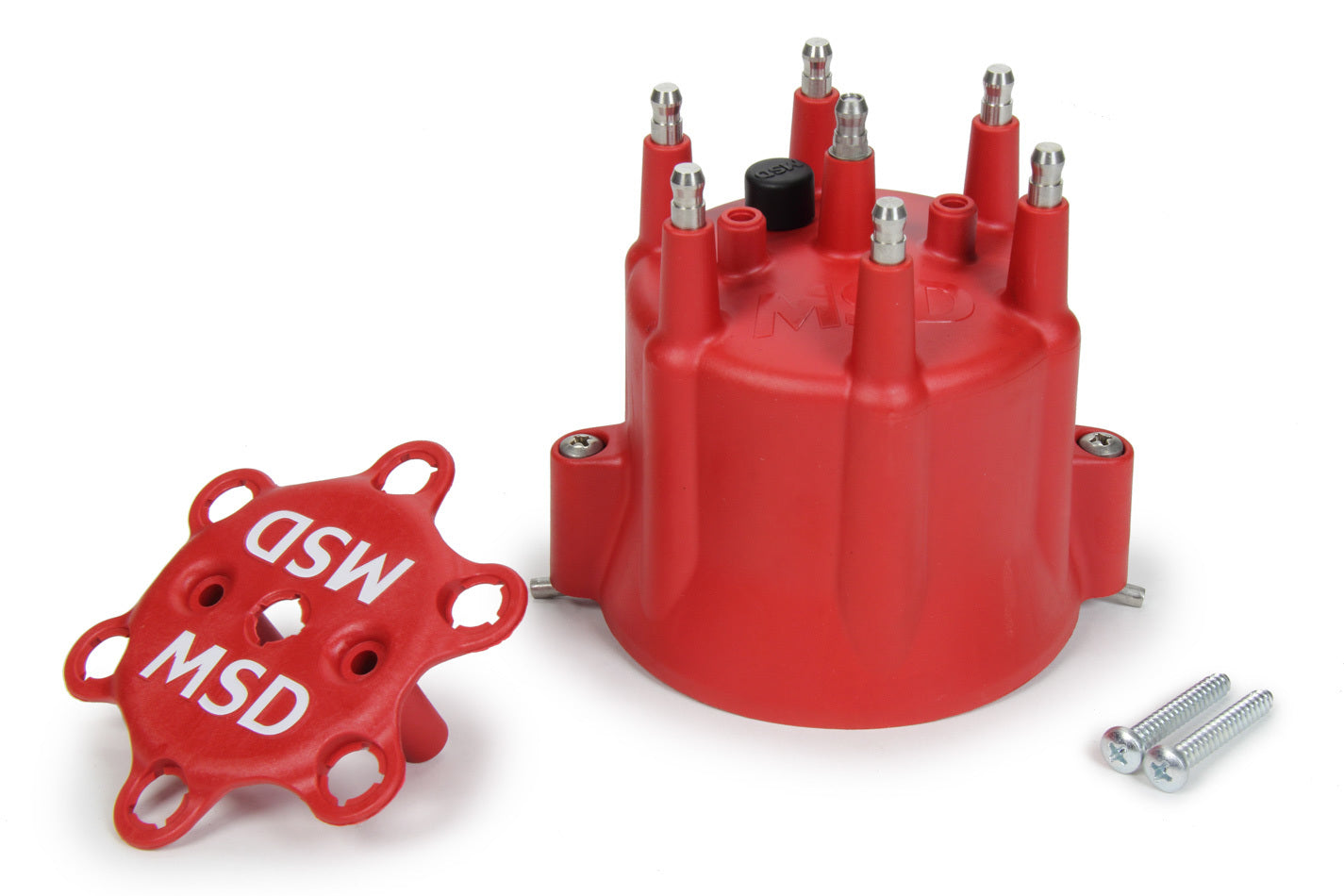 Msd Ignition Distributor Cap - Chevy 6-Cyl. MPN MSD8014 For GM