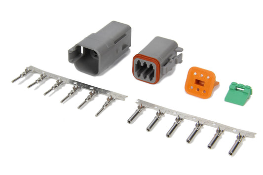 Msd Ignition  Deutsch 6-Pin Connector   MSD8180