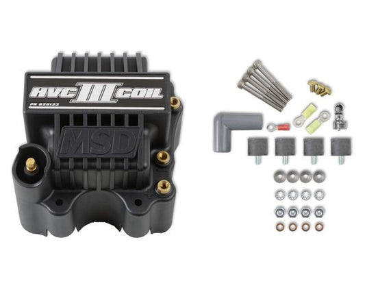 Msd Ignition  HVC III Ignition Coil Black  MSD826123
