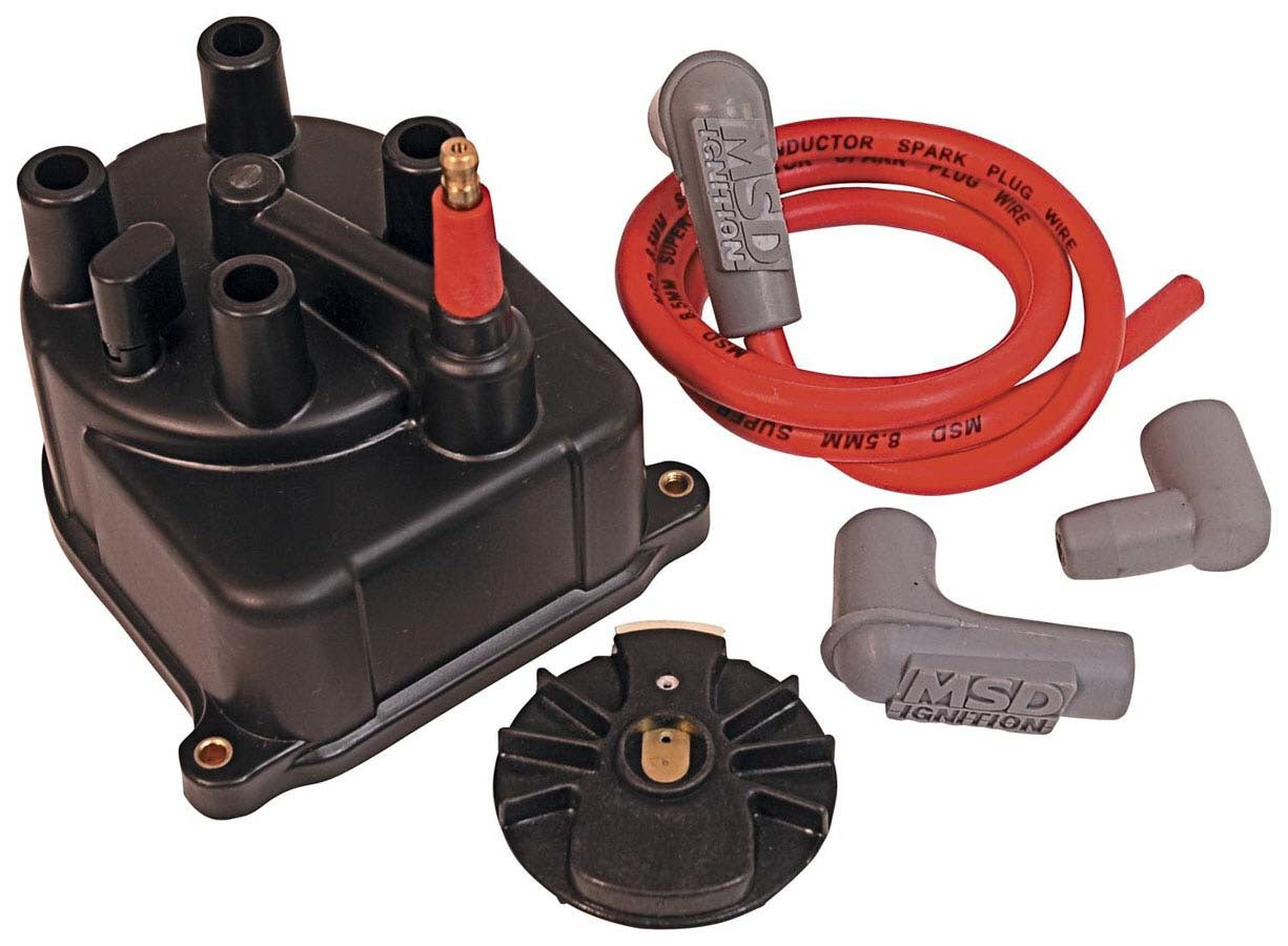 Msd Ignition Cap & Rotor Kit - 92-01 Honda Civic/CRX 1.5/1.6L MPN MSD82923 For Honda