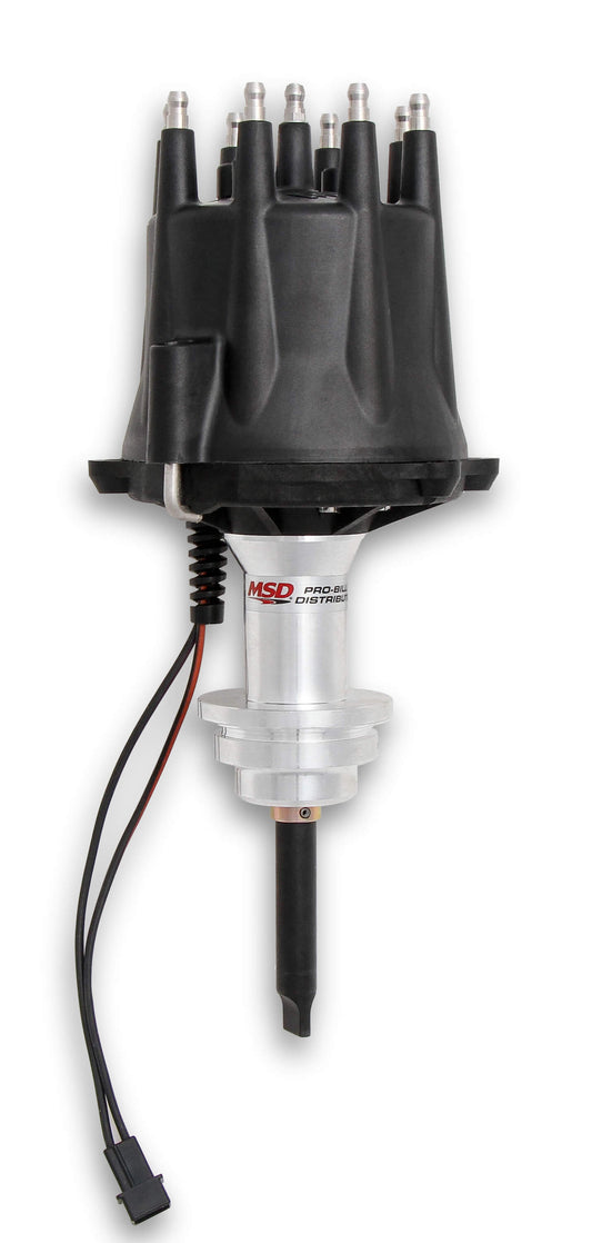 Msd Ignition SBM 318-360 Distributor Pro-Billet w/Black Cap MPN MSD85345 For Mopar Pickup