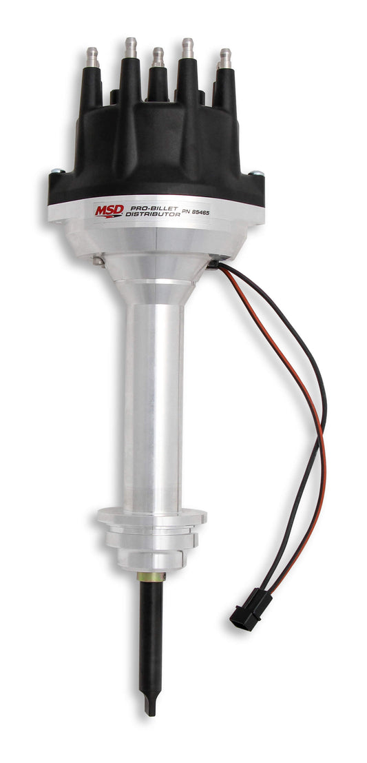 Msd Ignition BBM 426-440 Distributor Pro-Billet w/Black Cap MPN MSD85465 For Mopar Pickup