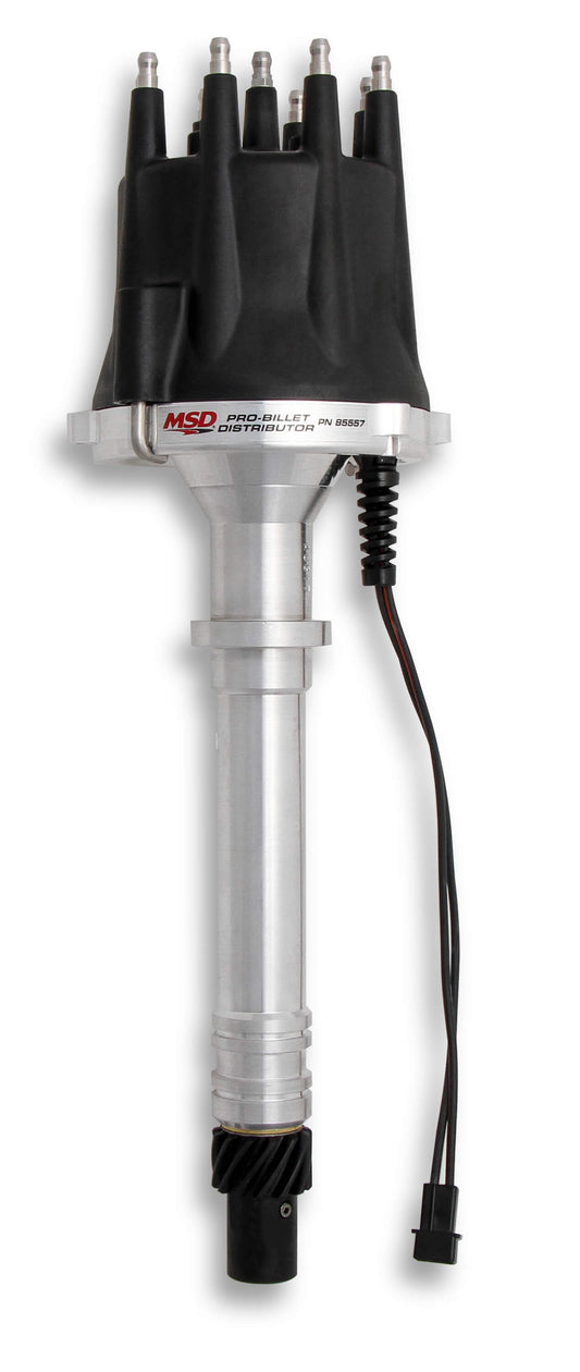 Msd Ignition Chevy V8 Distributor Pro-Billet w/Black Cap MPN MSD85557 For Chevy Pickup