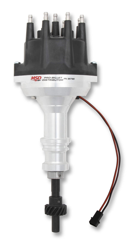 Msd Ignition SBF 302 Distributor Pro-Billet w/Black Cap MPN MSD85795 For Ford Pickup