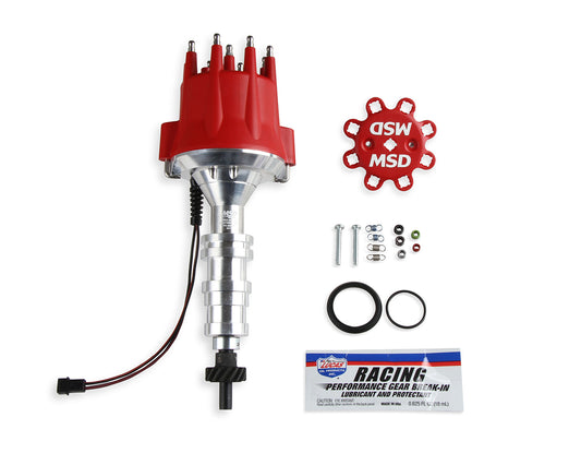 Msd Ignition Billet Distributor BBF FE w/Steel Gear MPN MSD85941 For Ford FE-Series, Pickup