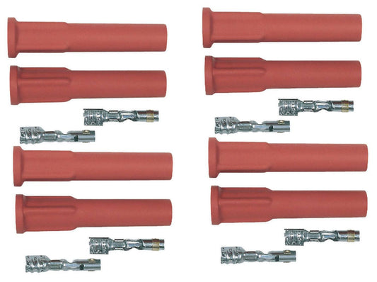Msd Ignition  Straight Spark Plug Boots - 8-pack  MSD8854