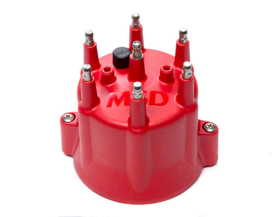 Msd Ignition  Replacement Red Cap for 6-Cylinder  MSDASY28094