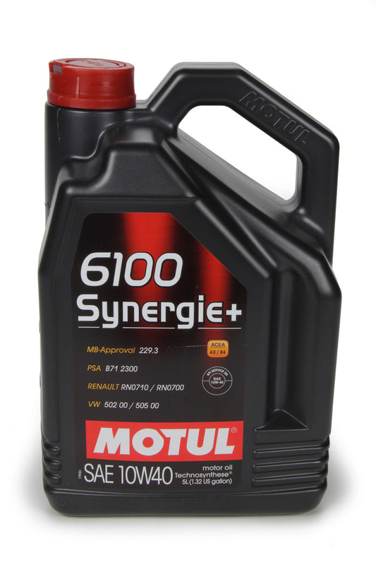 Motul Usa  6100 Synergie 10w40 Oil 5 Liters  MTL108647