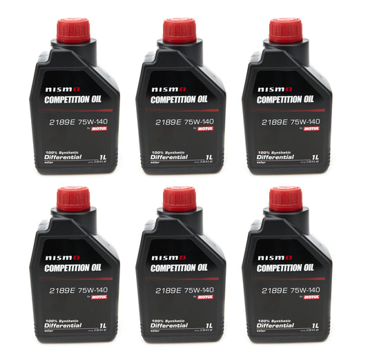 Motul Usa  Nismo Competition Oil 75w140 Case 6 x 1 Liter  MTL110535-6