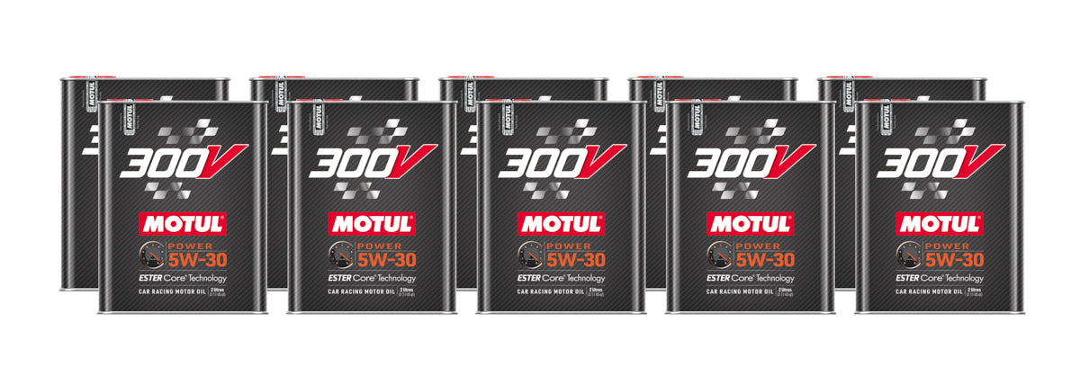 Motul Usa  300V Power Oil 5w-30 Case 10 x 2 Liter  MTL110814-10