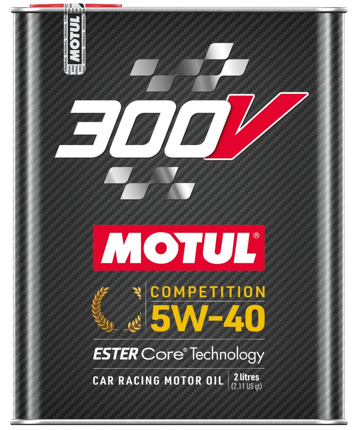 Motul Usa  300V 5w40 Racing Oil 2L   MTL110817