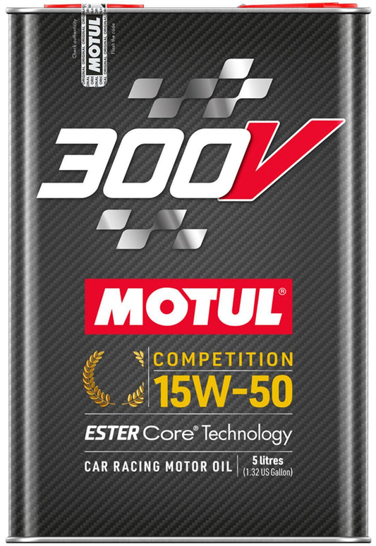 Motul Usa  300V Competition Oil 15w50 Case 4 x 5 Liter  MTL110861-4